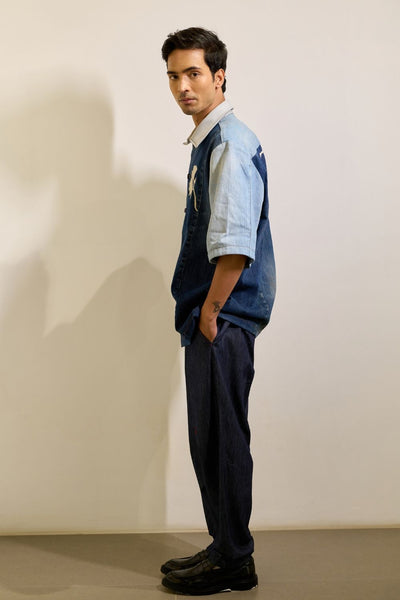 ANDES PANELLED SHIRT