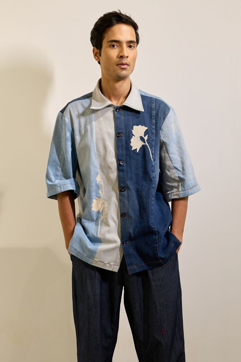 ANDES PANELLED SHIRT