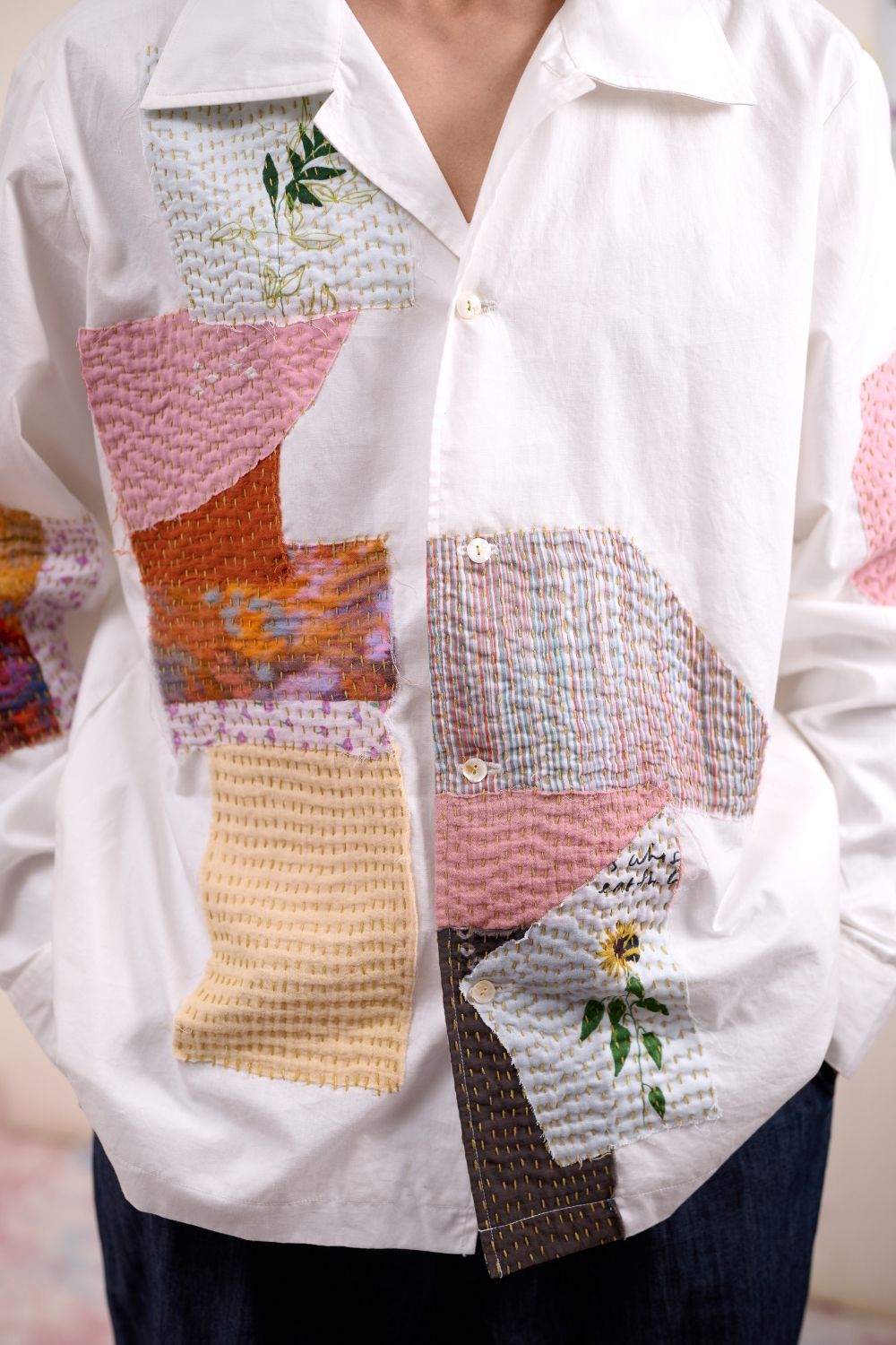 NOVELLE PATCHWORK SHIRT