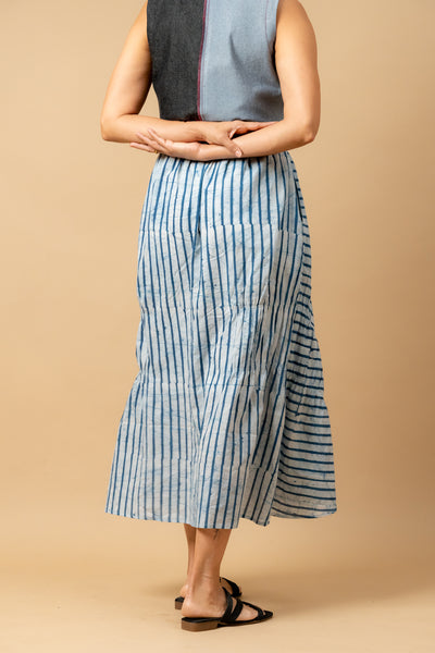 Lizzy batik stripes skirt