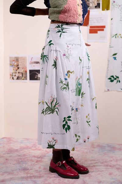 VELORA PRINTED SKIRT
