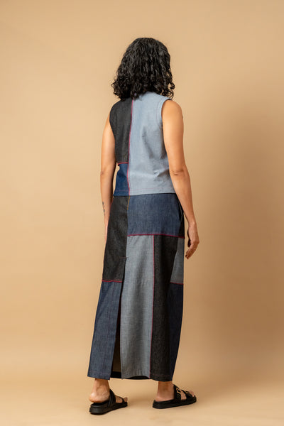 Francis denim patch set