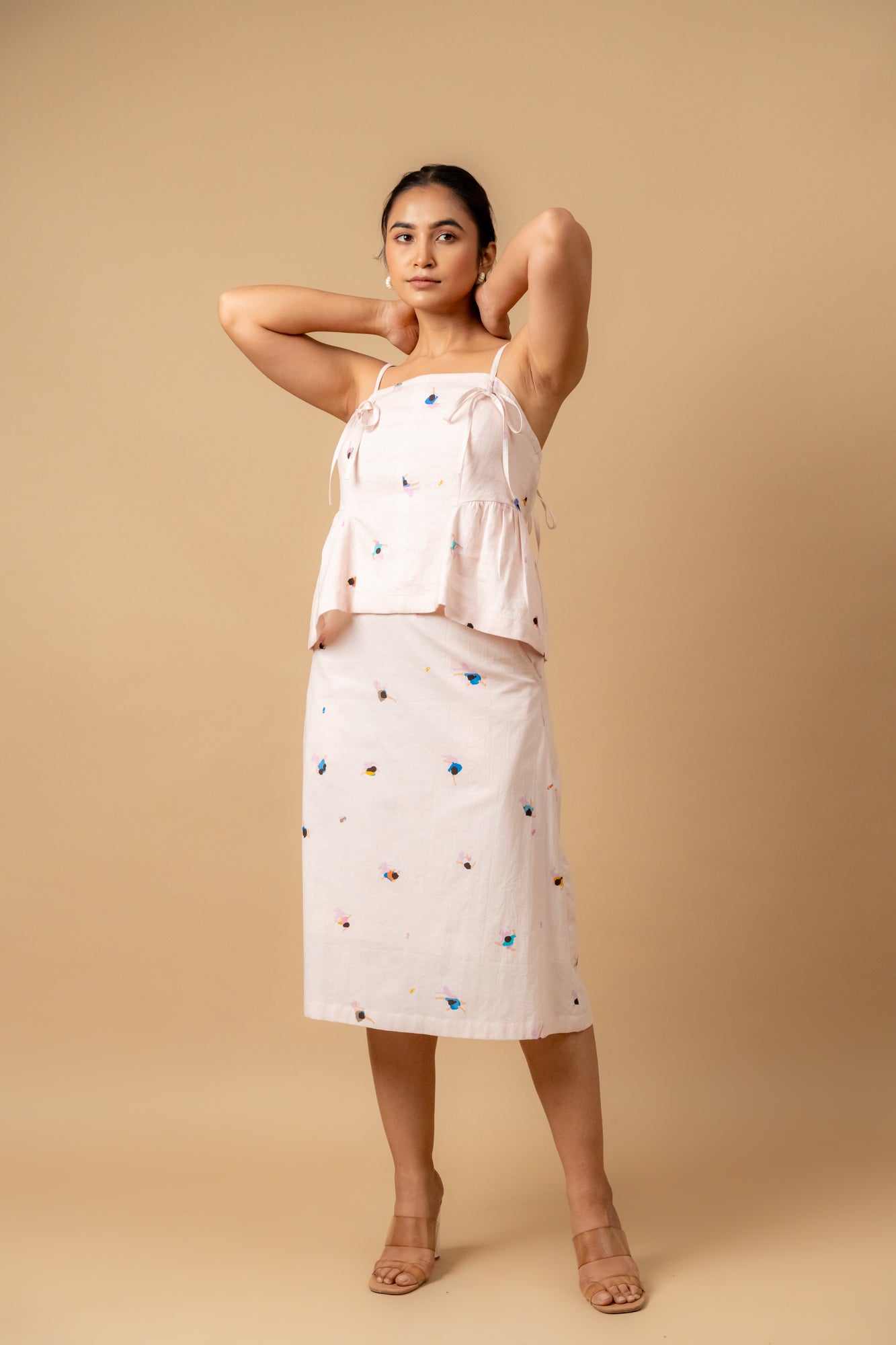 Sunhat spell printed top