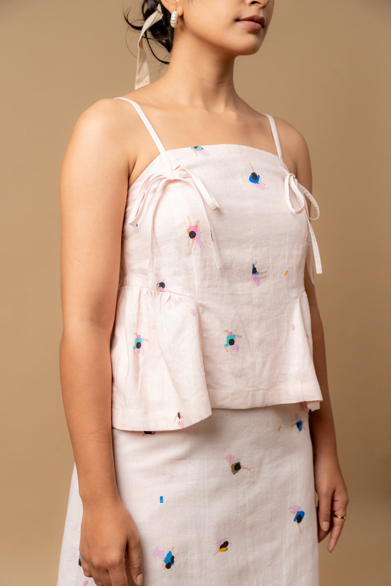 Sunhat spell printed top
