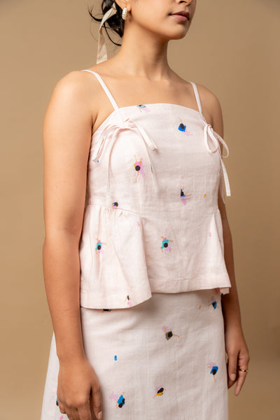 Sunhat spell printed top