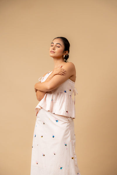 Sunhat spell printed top
