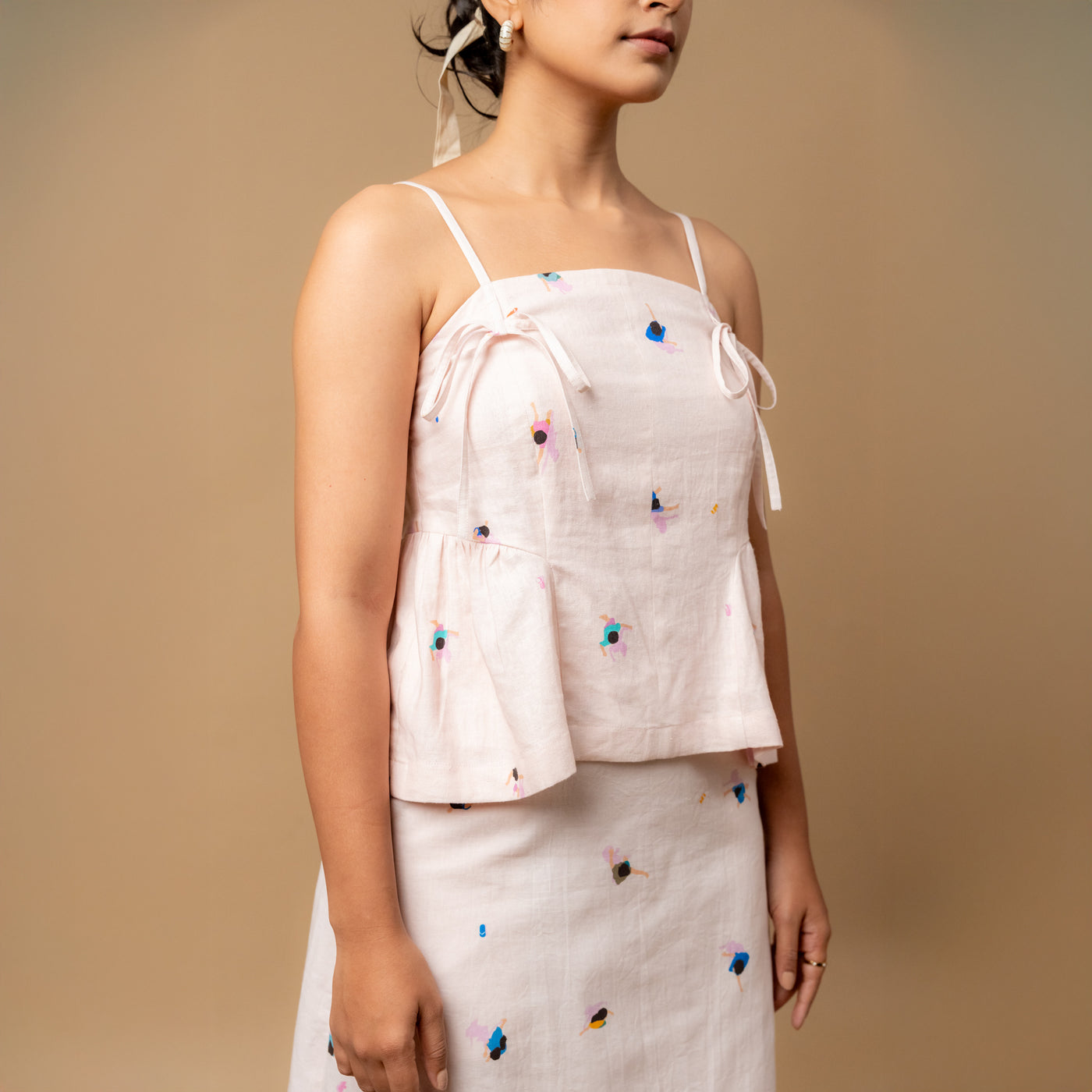 Sunhat spell printed top