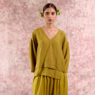 Savanna Green Top