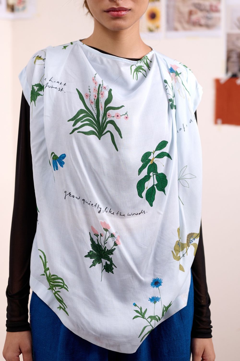 MISTELLE PRINTED TOP