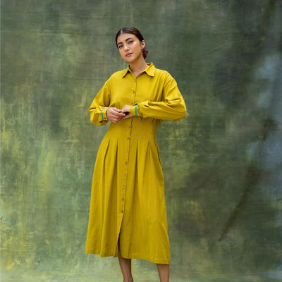 Cecile Green Dress
