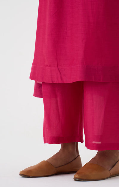 Ambily Rani Pink Kurta Set