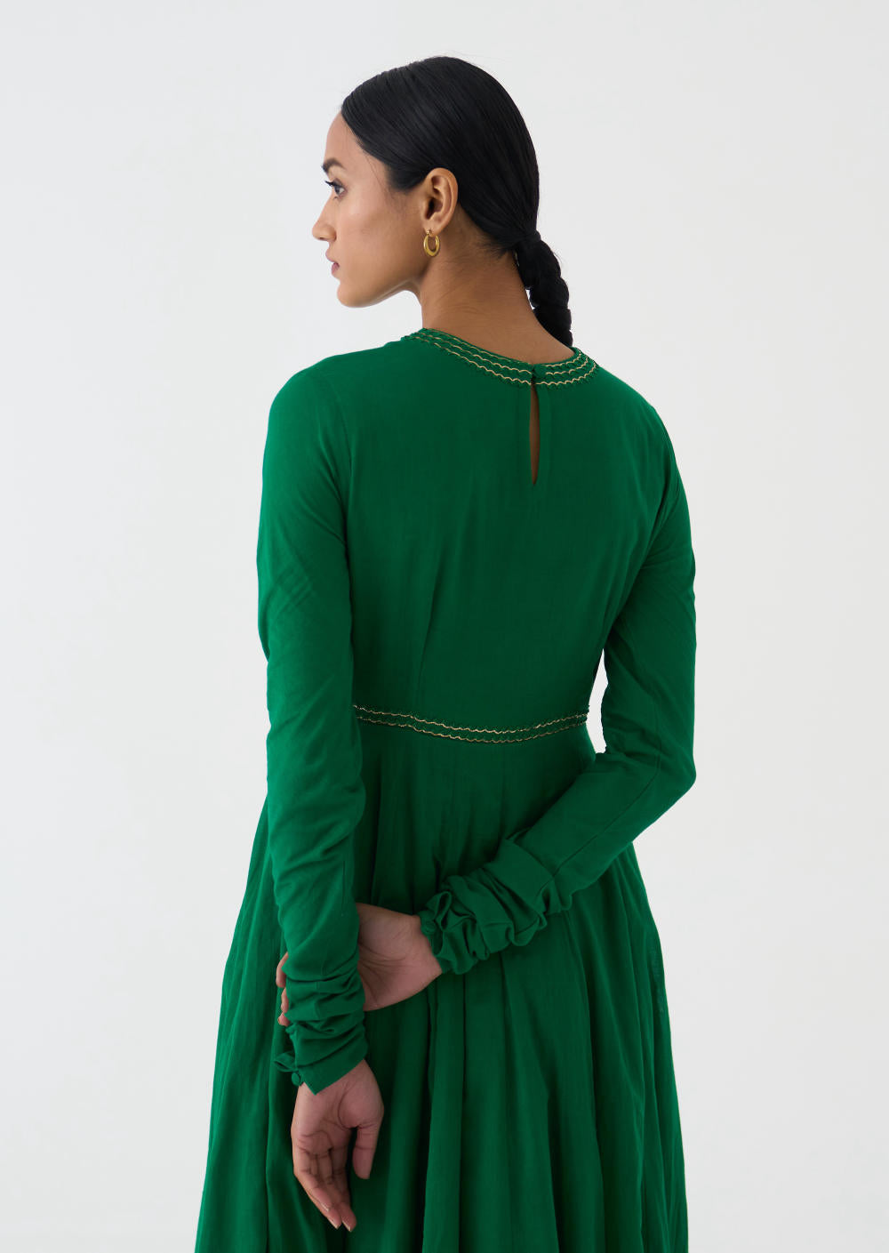 Amrita Green Ghoomar Anarkali