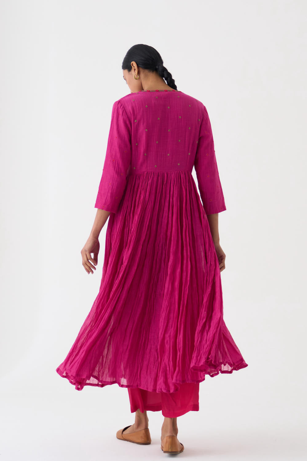 Saba Rani Pink Kurta Set