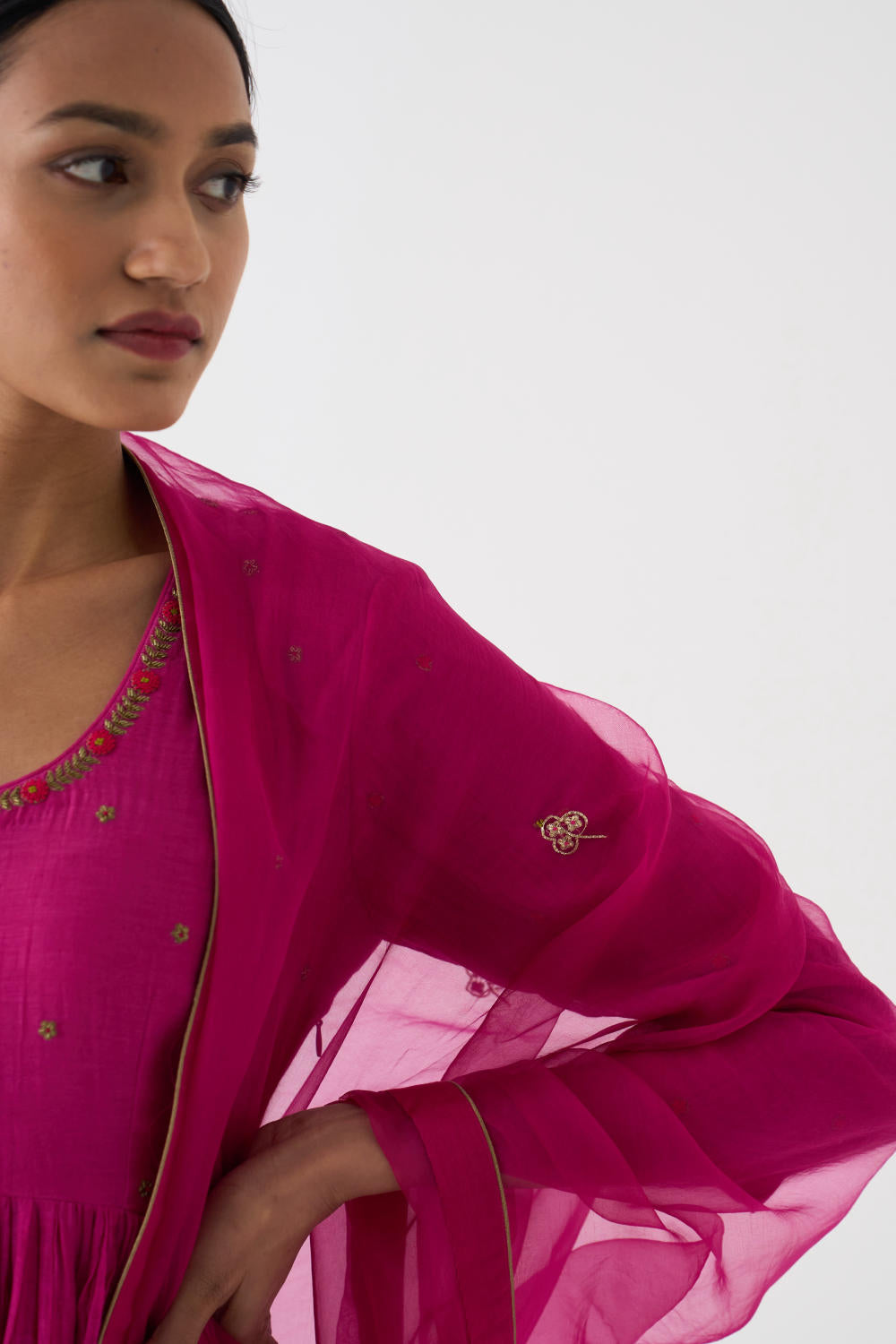 Saba Rani Pink Kurta Set