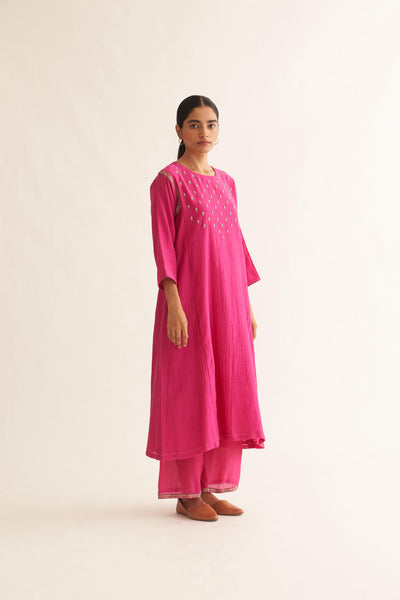OSHA BRIGHT PINK CHAK BAGLA SET