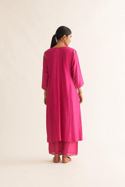 OSHA BRIGHT PINK CHAK BAGLA SET