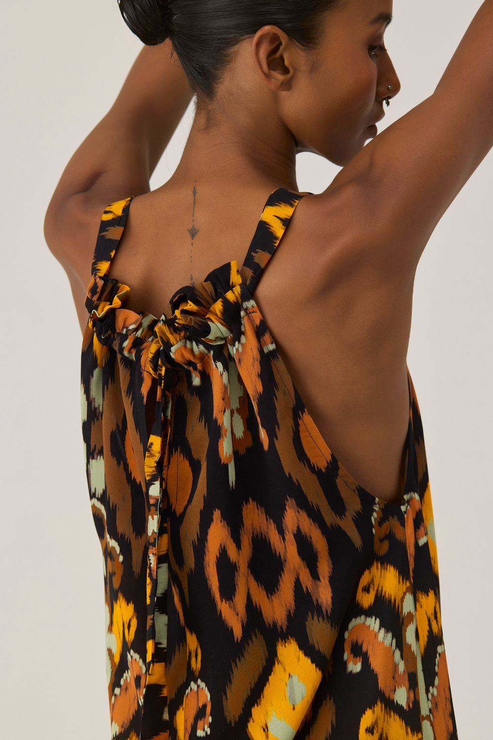 Bohemian Ikat Maxi Dress