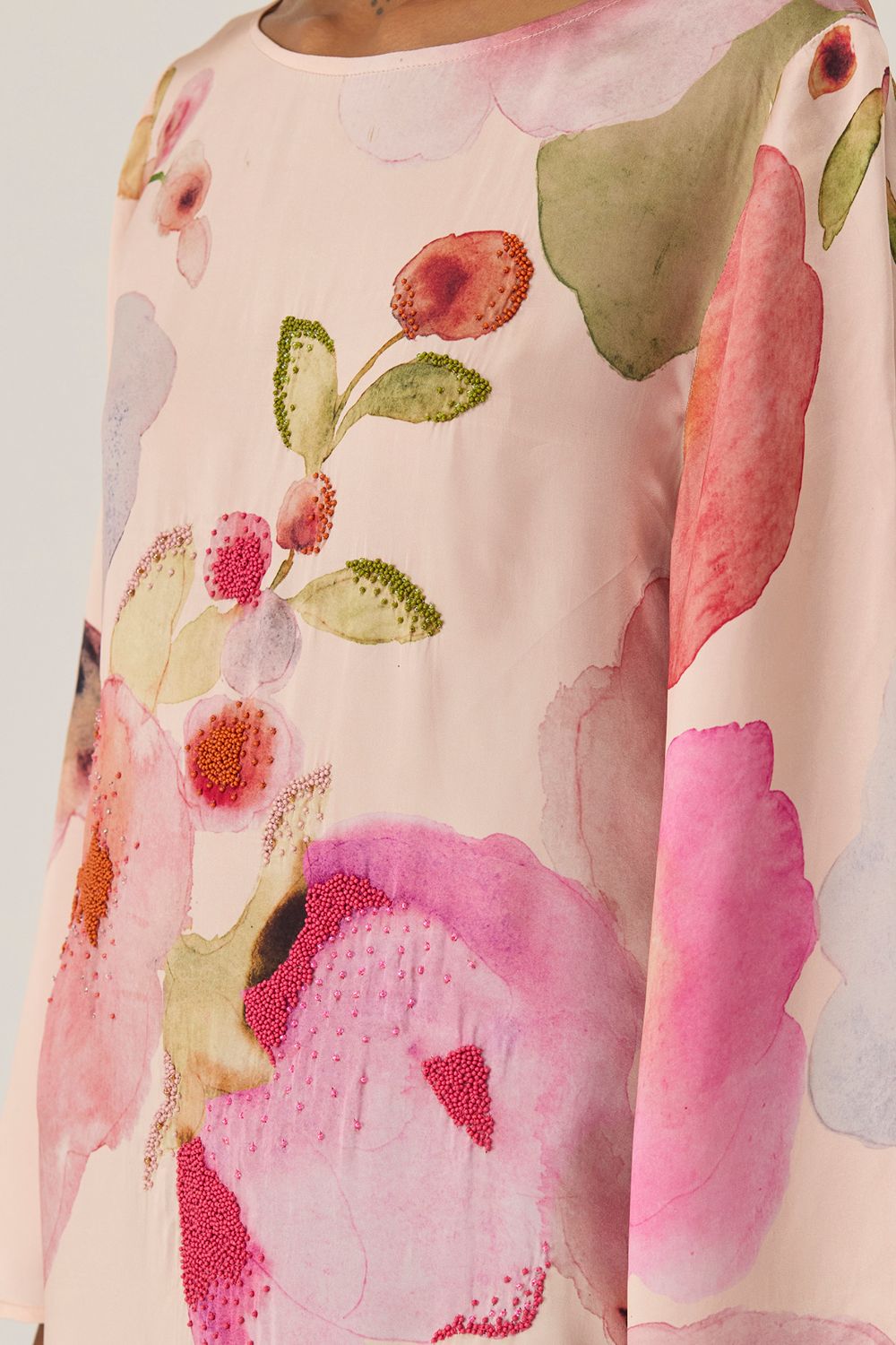 Californian Poppies Kaftan Dress