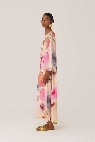 Californian Poppies Kaftan Dress