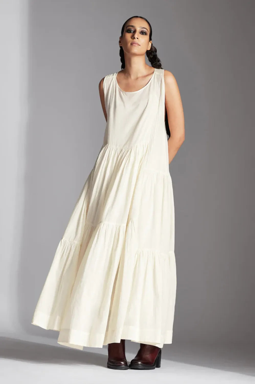 Juna Dress-White