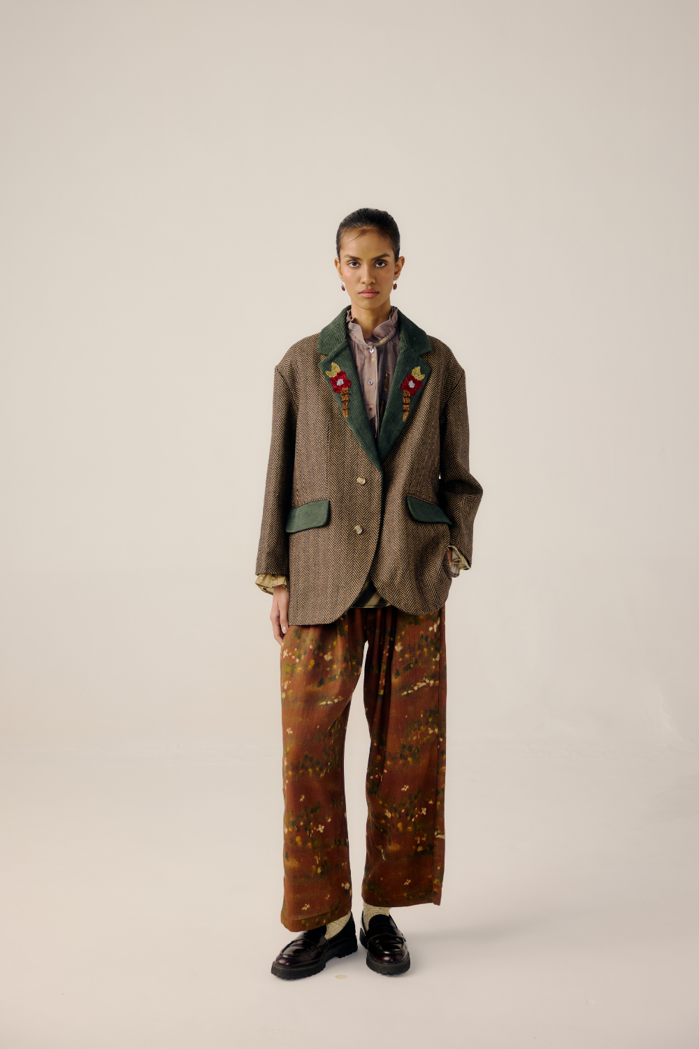 DRAWSTRING PANTS-Rust Land