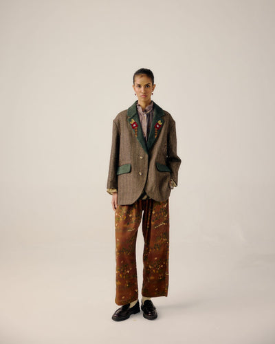 DRAWSTRING PANTS-Rust Land