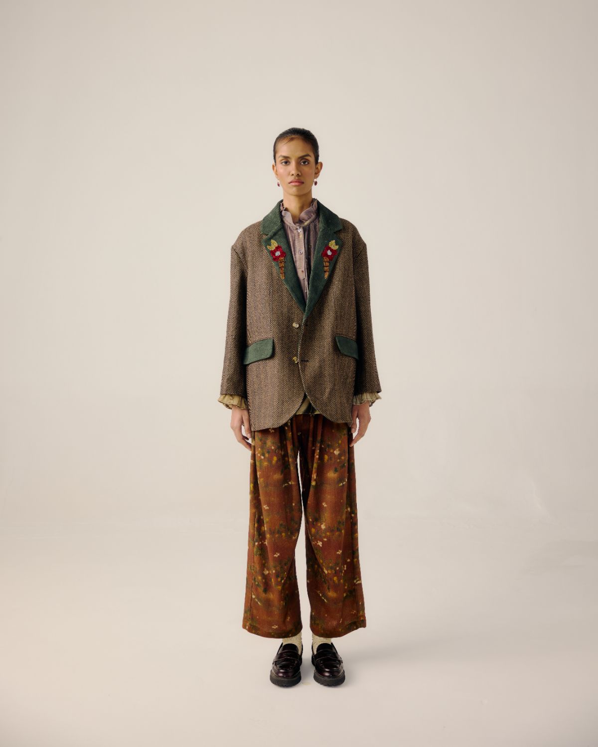 DRAWSTRING PANTS-Rust Land