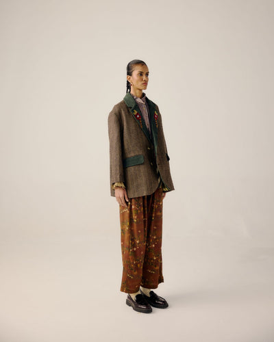 DRAWSTRING PANTS-Rust Land