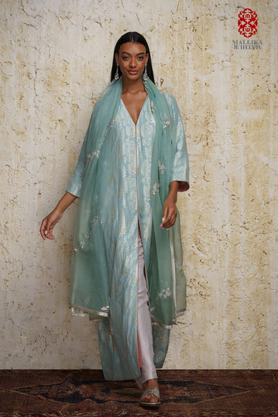 Sahar Anarkali-Aquamarine blue