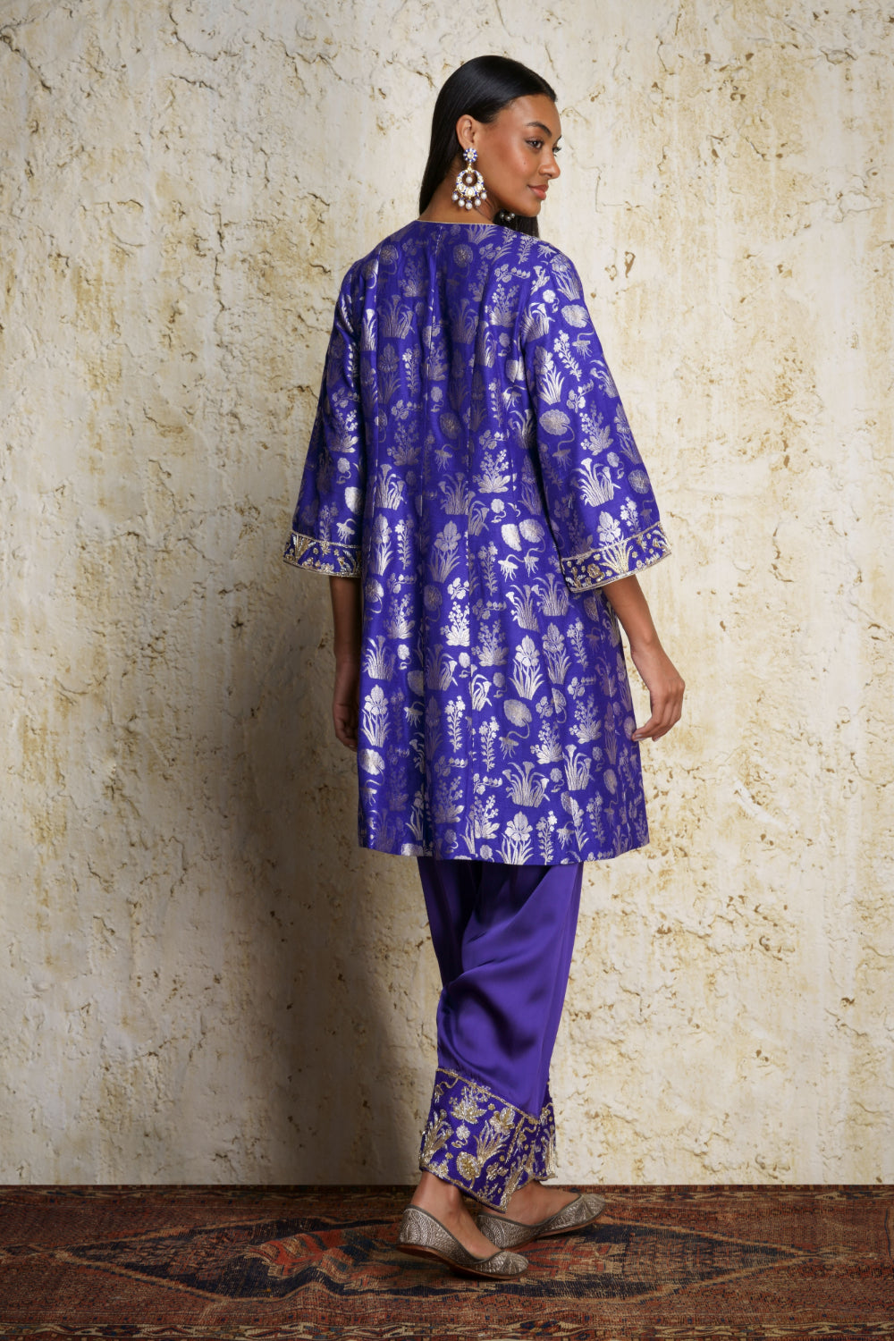 Shira Anarkali-Purple