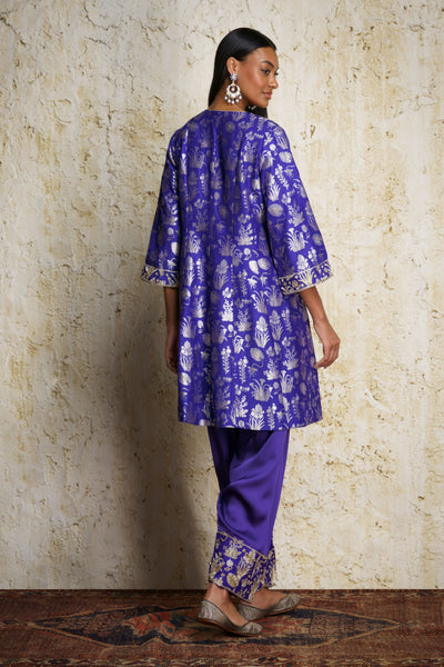 Shira Anarkali-Purple