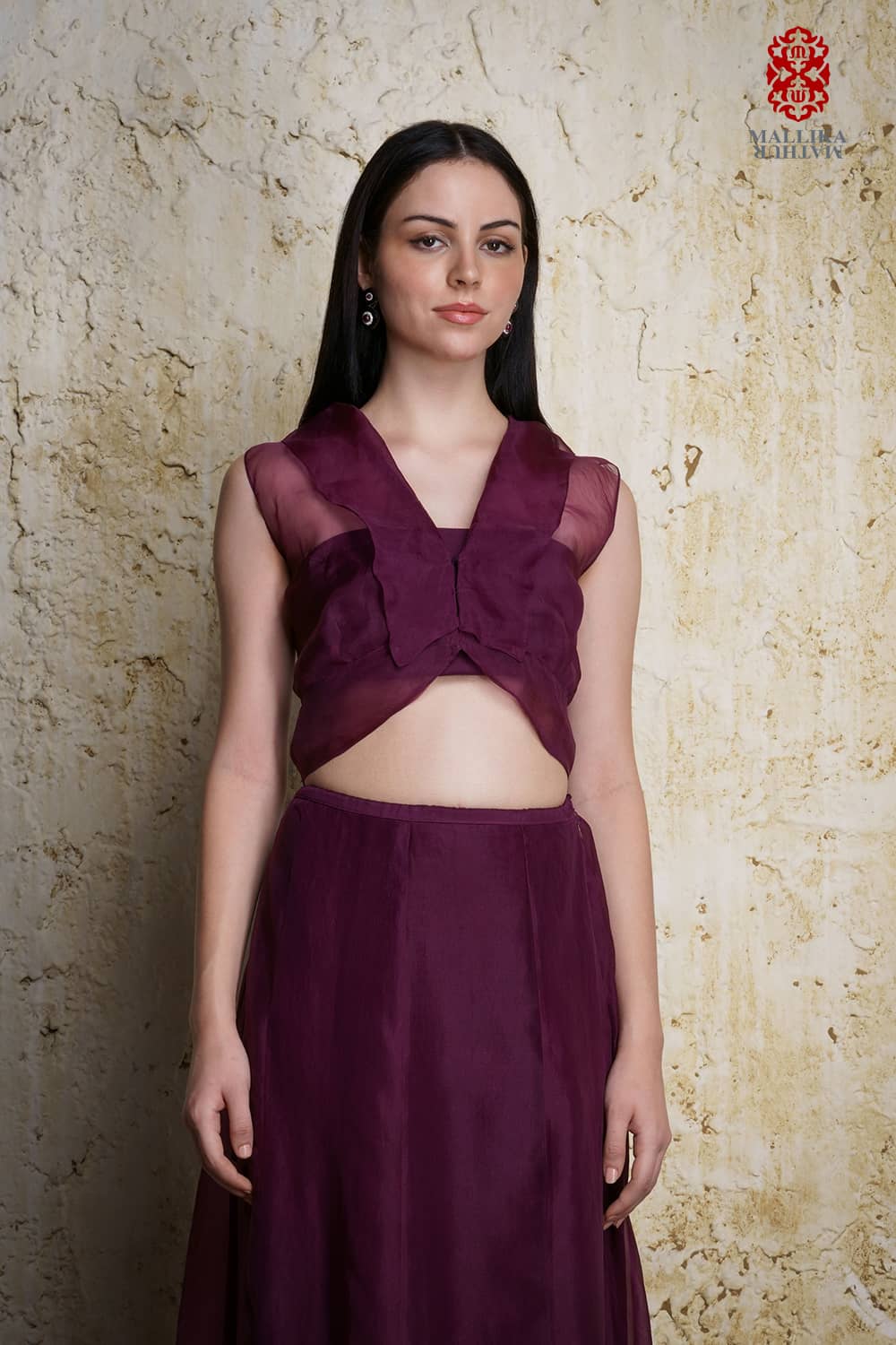 Amora kora silk skirt