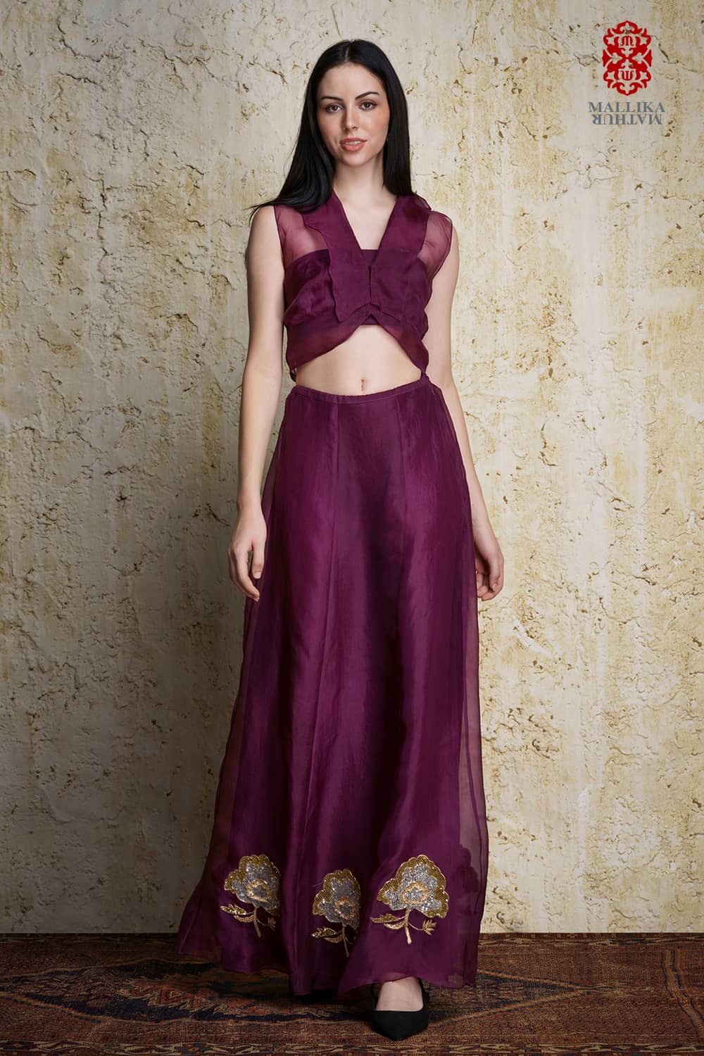 Amora kora silk skirt