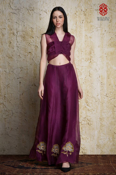 Amora kora silk skirt