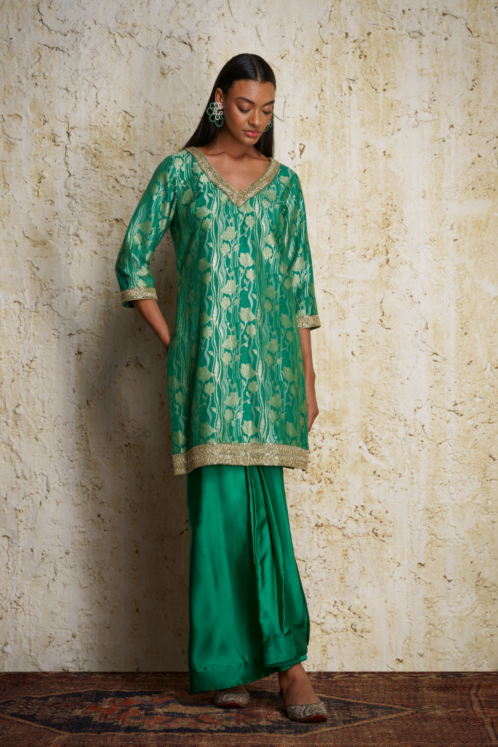 Asmira munga silk tunic