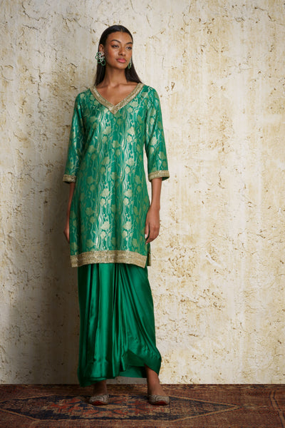 Asmira munga silk tunic