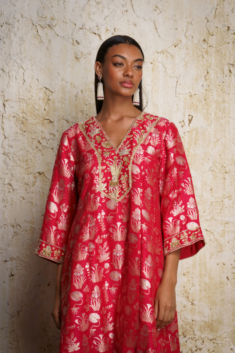 Shira Anarkali-Red
