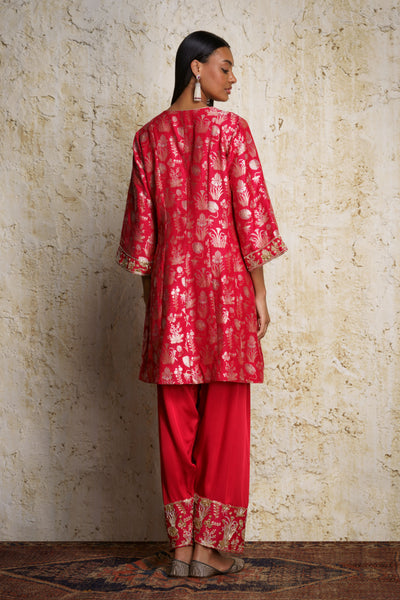 Shira Anarkali-Red