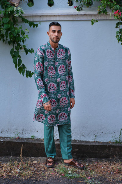 Pista Kurta Set