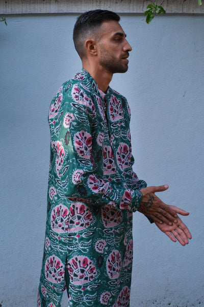 Pista Kurta Set