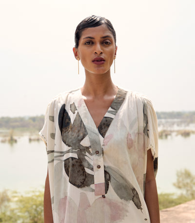 Ibis kaftan dress