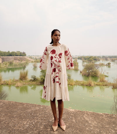 Rose finch dress