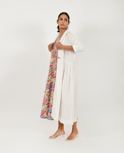 OFF WHITE LINEN JACKET