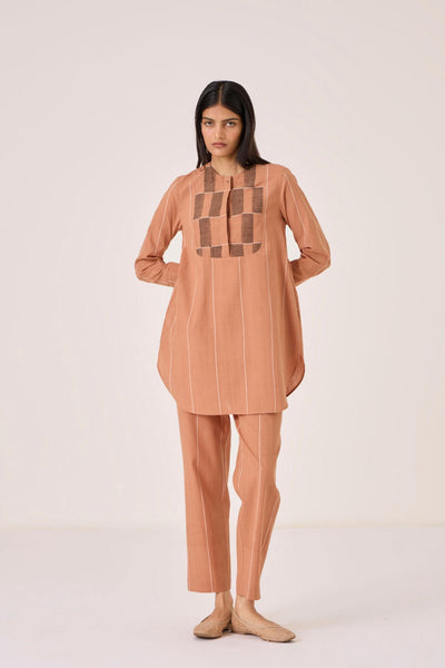 Danuja Clay Handwoven Tunic