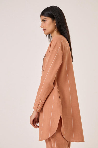 Danuja Clay Handwoven Tunic