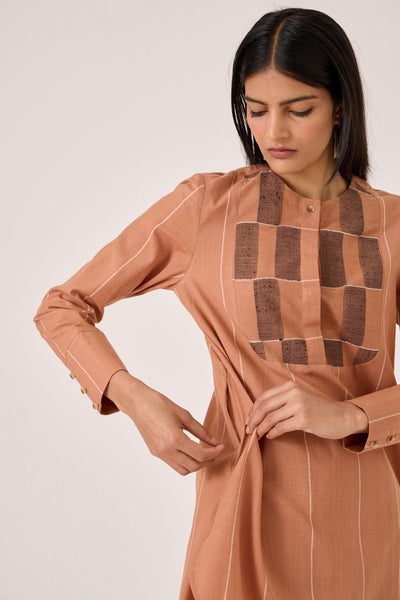 Danuja Clay Handwoven Tunic