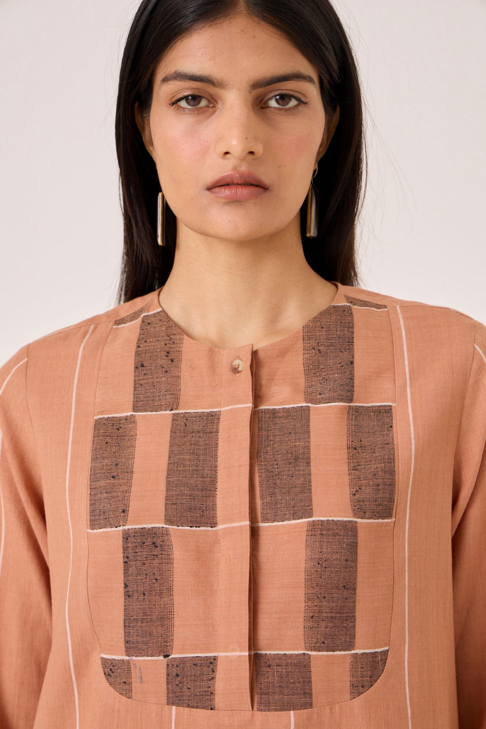 Danuja Clay Handwoven Tunic