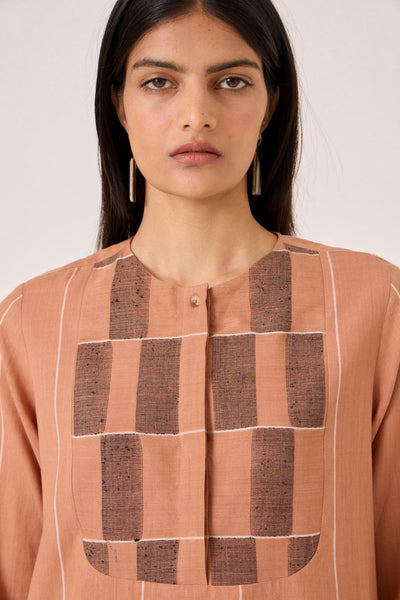 Danuja Clay Handwoven Tunic