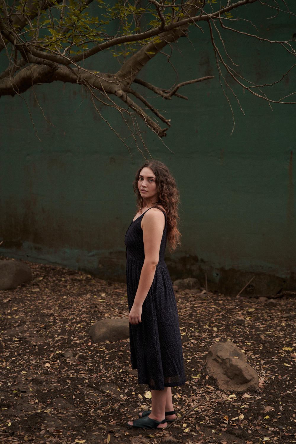 Darling gathered Dress - Black