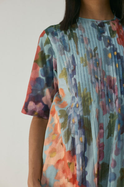 DARLINGTON PINTUCKS DRESS